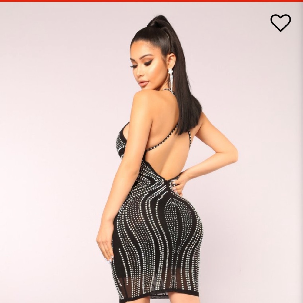 Harlene Rhinestone Dress